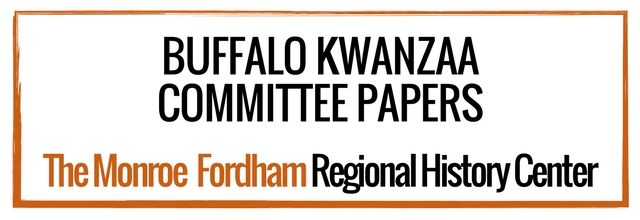 Buffalo Kwanzaa Committee Papers