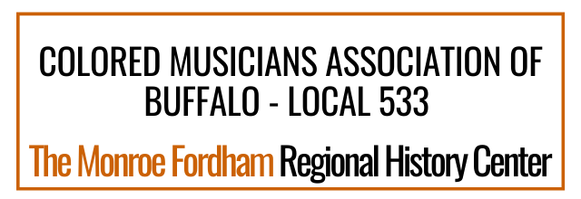 Colored Musicians Association of Buffalo - Musicians Local 533