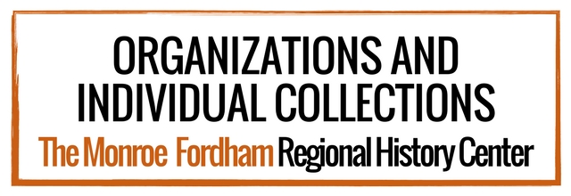 Organizations and Individual Collections