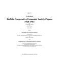 Buffalo Cooperative Economic Society Inventory by Monroe Fordham