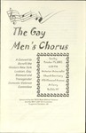 A Concert to Benefit the Western New York LGBT Domestic Violence Committee by Buffalo Gay Men's Chorus