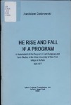 The Rise and Fall of a Program: An Assessment of the Program in the East European and Slavic Studies at the State University of New York College at Buffalo 1968-1977