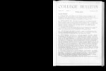 College Bulletin; Vol. 17-18; 1973-1975
