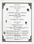 Sponsored Events and Activities; 1995 by Buffalo Quarters Historical Society