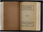College Catalog, 1914-1915