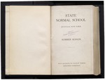 College Catalog, 1919, Summer
