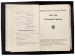 College Catalog, 1925-1926, Extension by Buffalo State College