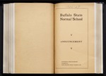 College Catalog, 1926-1927 by Buffalo State College