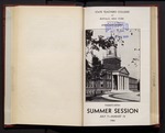 College Catalog, 1941, Summer