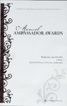 17th Ambassador Awards by Buffalo State College Hospitality and Tourism Department
