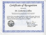 Awards; 2009-02-17; City of Buffalo, African American History by Catherine Collins