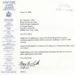 Correspondence; 2005-08-15; Senator Mary Lou Rath