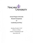Events & Outreach; 2017-12-09; Niagara University Research Symposium