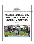 Events & Outreach; 2018-05-14; BPTO Monthly Meeting by Catherine Collins