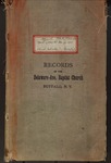 Church Clerk Records; April 1,1889 to Dec 31,1901