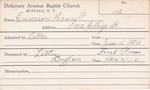 Emerson, Mr. Henry P by Delaware Avenue Baptist Church