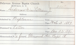 Amerson, Mrs. Lillian by Delaware Avenue Baptist Church
