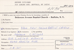 Lilliard, Ms. Savana by Delaware Avenue Baptist Church