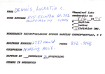 Lucretia, Mr. Dennis by Delaware Avenue Baptist Church