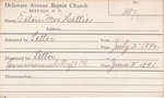 Eaton, Ms. Hattie by Delaware Avenue Baptist Church