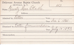 Kurts, Mrs. Etta M by Delaware Avenue Baptist Church