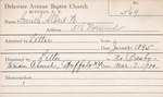 Smith, Mr. Albert by Delaware Avenue Baptist Church