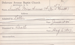 Smith, Ms. Anna by Delaware Avenue Baptist Church