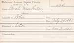 Storch, Ms. Hattie by Delaware Avenue Baptist Church