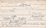 Damon, Mrs. Margaret by Delaware Avenue Baptist Church