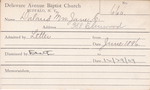 Dorland, Mrs. Jane C by Delaware Avenue Baptist Church