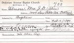Gilmor, Mrs. Alice by Delaware Avenue Baptist Church