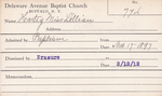 Hartig, Miss. Lillian by Delaware Avenue Baptist Church