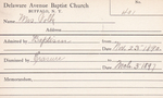 Volk, Mrs. by Delaware Avenue Baptist Church