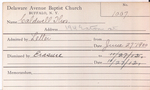 Caldwell, Mr. Thomas by Delaware Avenue Baptist Church