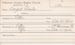 Dargert, Mr. Charles by Delaware Avenue Baptist Church