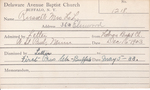 Russell, Mrs. HL by Delaware Avenue Baptist Church