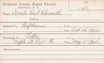 Irish, Mr. Earl Elsworth by Delaware Avenue Baptist Church