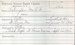 Babington, Mrs. L by Delaware Avenue Baptist Church