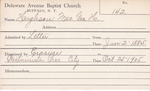 Haughson, Mrs. George H by Delaware Avenue Baptist Church