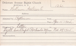 Hollan, Mr. Arthur E by Delaware Avenue Baptist Church