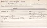 Riker, Mrs. Ellen A by Delaware Avenue Baptist Church
