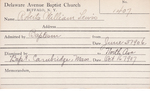 Roberts, Mr. William Lewis by Delaware Avenue Baptist Church