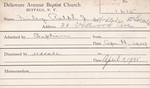 Finley, Mr. Ralph J by Delaware Avenue Baptist Church