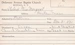 Wilcox, Ms. Margaret by Delaware Avenue Baptist Church