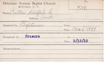 Ritter, Mr. Adolph C by Delaware Avenue Baptist Church