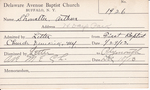 Shmalter, Mr. Arthur by Delaware Avenue Baptist Church