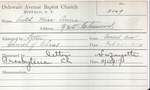 Auld, Miss. Anna by Delaware Avenue Baptist Church