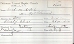 Auld, Mr. Robert by Delaware Avenue Baptist Church