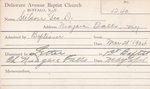 Stilson, Mr. Leo D by Delaware Avenue Baptist Church