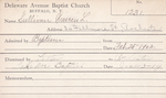 Sullivan, Mr. Warren L by Delaware Avenue Baptist Church